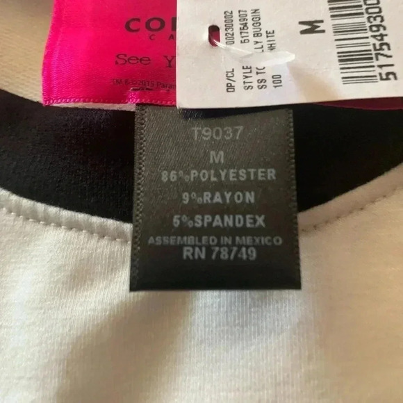 Clueless Junior Girls Short Sleeve Tee-Shirt.Size Medium - Picture 9 of 9